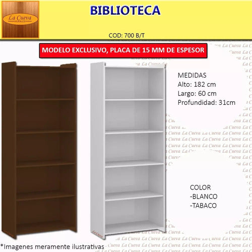 Escritorio + Bibliotecas - Oficina 012 - Dormitorio - Lcm 3