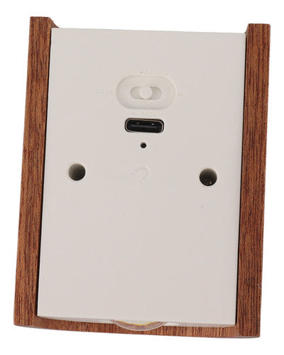 2 Unidades De Sensor De Movimento Night Wooden Usb Night 7