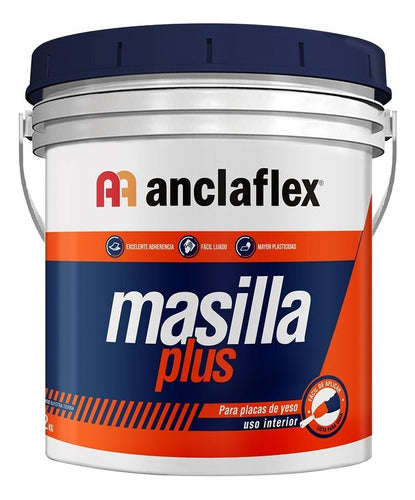 Masilla Placas De Yeso Durlock Anclaflex 1,8 Kg Pintumm 0