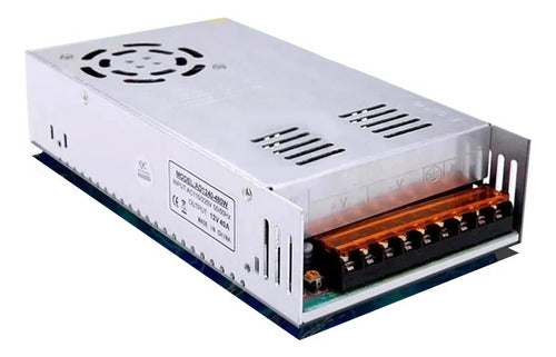12V 40A Metal Regulated Switching Power Supply for LED Strips CCTV 0