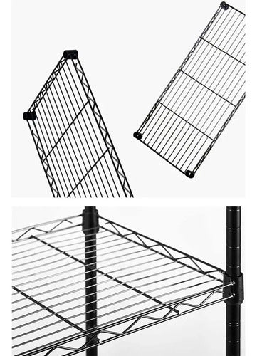 Estante Aço 5 Prateleiras Cromada Ajustável 1,80 Cm 3