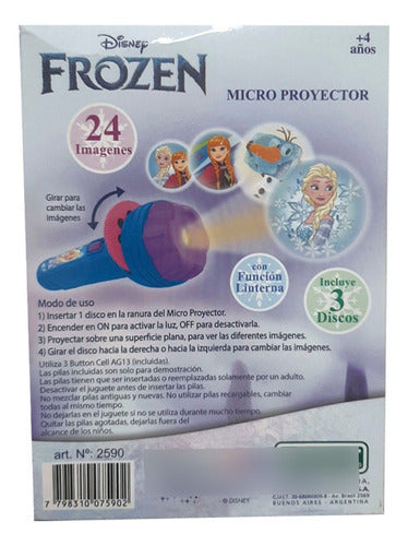 Ditoys Frozen Micro Projector With Flashlight - 24 Original Images 4