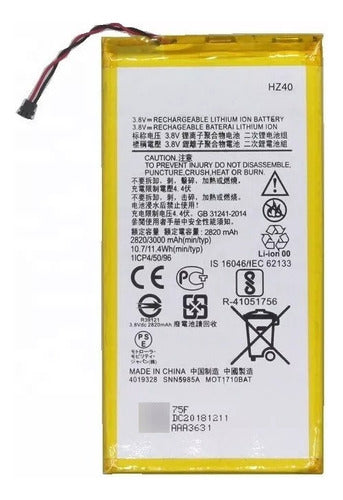 Motorola Z2 Play Battery HZ40 XT1710 Guarantee 0