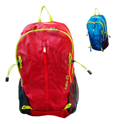 Bamboo Trekking Backpack Water Resistant 25L for Men and Women 0