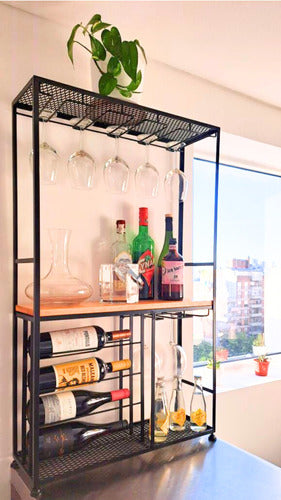 Muebles Para Bebidas Cava Bodega Copero X14u Exhibidor 1