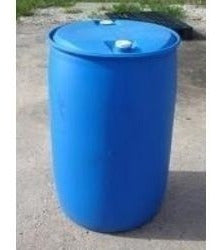 Tanque Tambor Barril De Plastico 200l Azul -no Tapa Enteriza 4