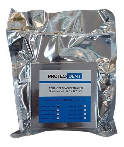 Protec Dent Rigid Plates 0.8 X10 for Thermoforming - Pack of 10 Units 0