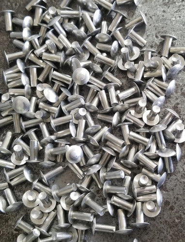 Remache Aluminio Macizo 4 X 10 Mm De Golpe X 200 Unidades 1