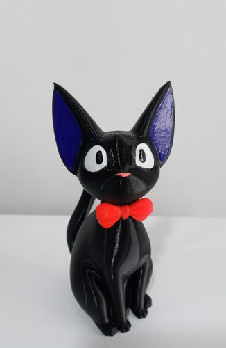 Muñeco Personaje Gato Jiji Estudio Ghibli De Kiki + Kodamas 4