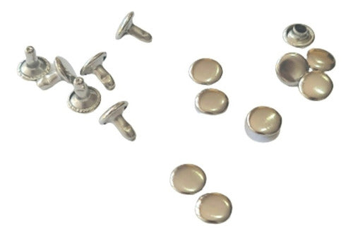 500 Silver Covered Rivets 10-10 x500 0