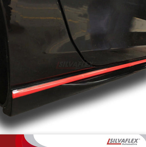 Silvaflex Red 13mm Wide Self-Adhesive PVC Trim Molding Per Meter 5