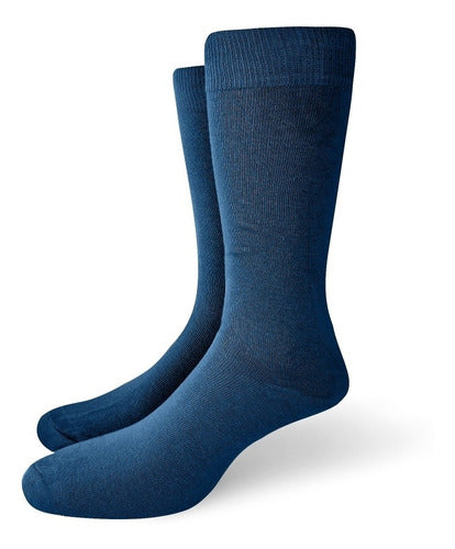 Pack of 6 Elemento Men's Socks Art. 912 Solid Color 13