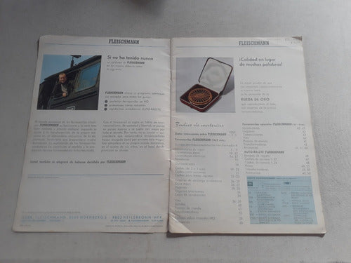 Catalogo Trenes Fleischmann Ferrocarriles En Miniatura 1969 4