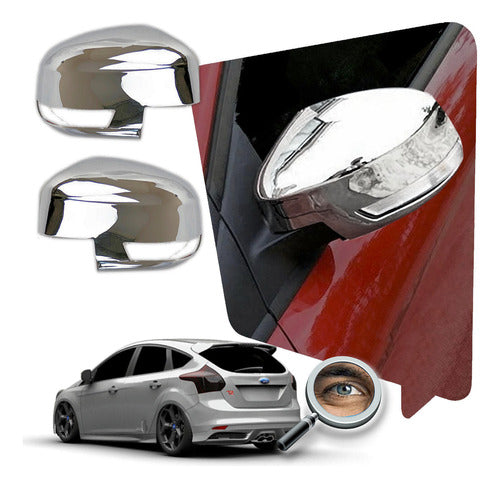 Focus 2 & 3 Kuga Chrome Mirror Covers Tuningchrome 0