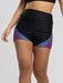 Short Curto Feminino Suplex Cintura Alta Moda Fitness 4