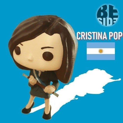 Funko Cristina Kirchner Baston Pop Chico Nestor Fpv Peron 1