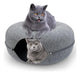 Generic Donut Cat Bed 50 Cm Tunnel Scratcher Toy 0