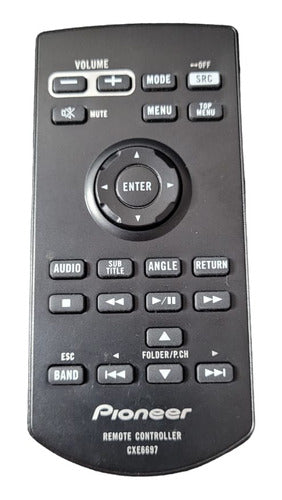 Controle Remoto Pioneer Original Para Dvd Avh-z5180tv Outros 0