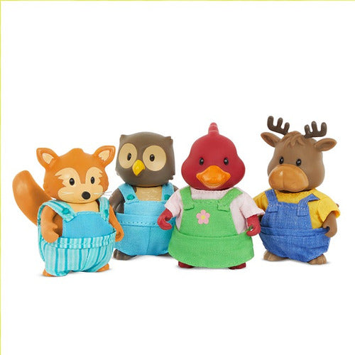 Muñecos Lil Woodzeez Animales Del Bosque Amigos 6677 0