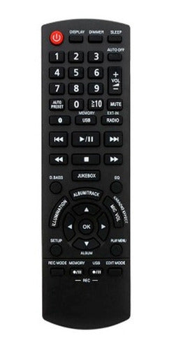 Remote Control for Panasonic SC Max 4000 Music Systems Zuk 0
