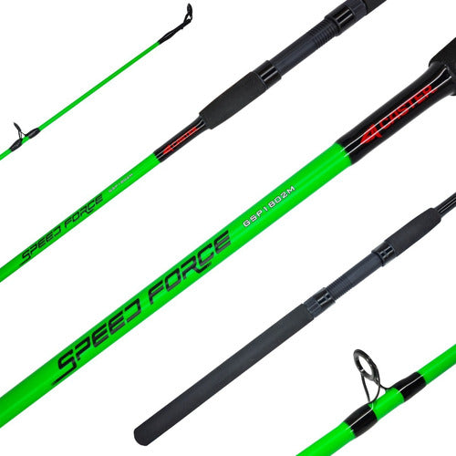 Caster Speed Force 1.80m Fishing Rod for Varied River and Lagoon 30-60g 0