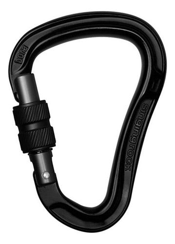 Singing Rock HMS Bora Tactical Black Carabiner 0