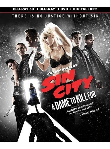 Blu-ray Sin City 2 A Dame To Kill For 3d + 2d + Dvd 0