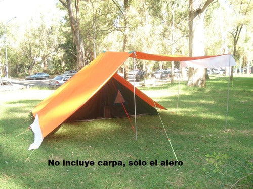 Open Canopy Extension for 8 People Tent - Paimun Camping 1