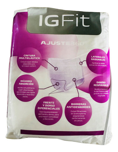 IGFix XL Disposable Adult Underwear 0