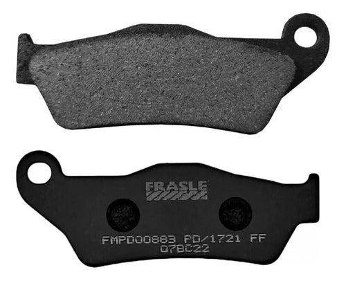 Fras-le Brake Pads FA-181 for Honda CRE 50, Front and Rear 0