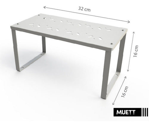 Muett Organizador De Alacena De Chapa 2