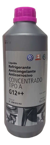 Volkswagen G12 Coolant Liquid - 1 L - Red - Type A 0