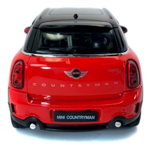 Miniatura Mini Cooper S Countryman Vermelho Rastar 1/24 3