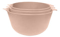 Carol Set 3 Bowls Batidores Pico Vertedor Plastico Areia 2