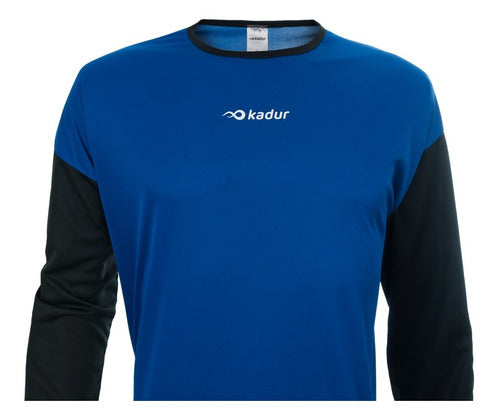 Goalkeeper Long Sleeve Soccer Jersey with Elbow Impact Protection by Kadur 58