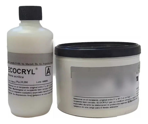 Ecological Water-Based Resin for Terrazzo Ecocryl X1400gr 0