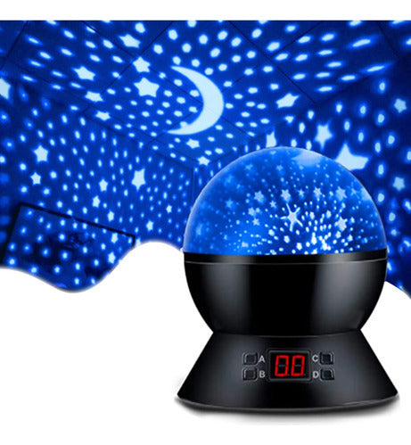 Mokoqi Rotating Moon Sky LED Projector Night Light 1