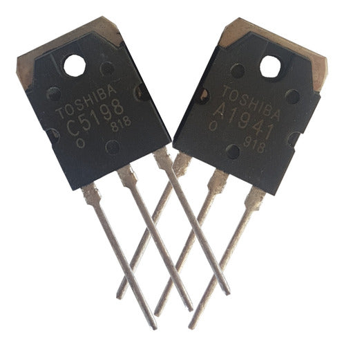 Transistor Par 2sa1941 2sc5198 (2 Pares) A1941 C5198 Casado 1