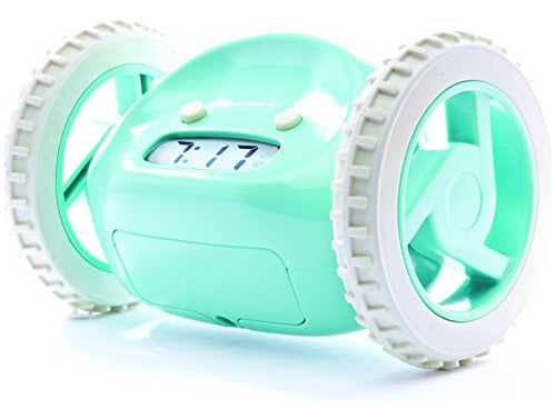 Clocky Reloj Despertador Ruedas Aqua 2