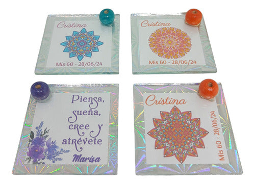 MilyMaga Artesanías Personalized Birthday Incense Holders - Pack of 50 2