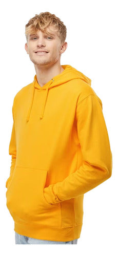 MA_INDUMENTARIA Buzo Hoodie Amarillo - Unisex - Moda Tendencia Aesthetic 0