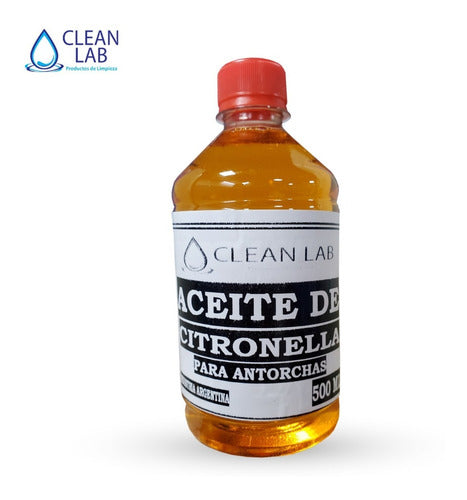 Clean Lab SRL Aceite De Citronela Antorchas X 500 Cc 1