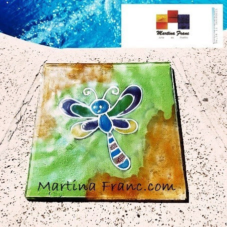 Martina Franc Vitrofusion Mosaic Tiles 10 X 10 cm 7