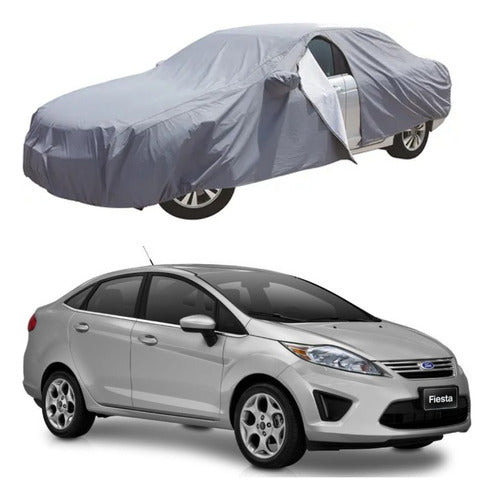 Car Cover Fiesta Kinetic with Trunk, Waterproof Trilayer 0