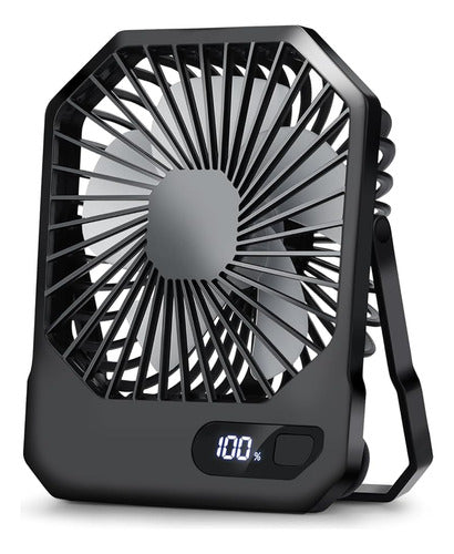 Jrisbo Desk Fan, Battery Operated Ventilator 0