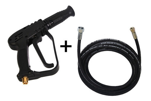 Electronor S.R.L. Short Gun + 10m Steel Hose Universal Pressure Washer 1