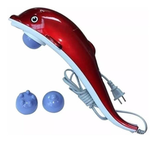 OSR Large Dolphin Massager with 3 Heads - Stress Relief - 220V 0