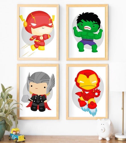 Indokids 5 Infant Art Frame Baby Room Children Bedroom 1