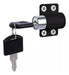Black Sliding Window Button Lock Key D10 0