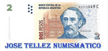 Argentine Bill Bottero 3206 $2 Convertible With Legend 0